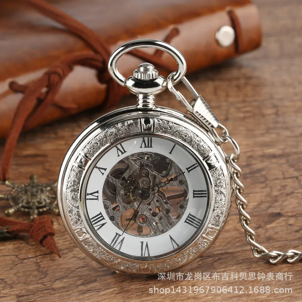Gold Mechanical Pocket Watch